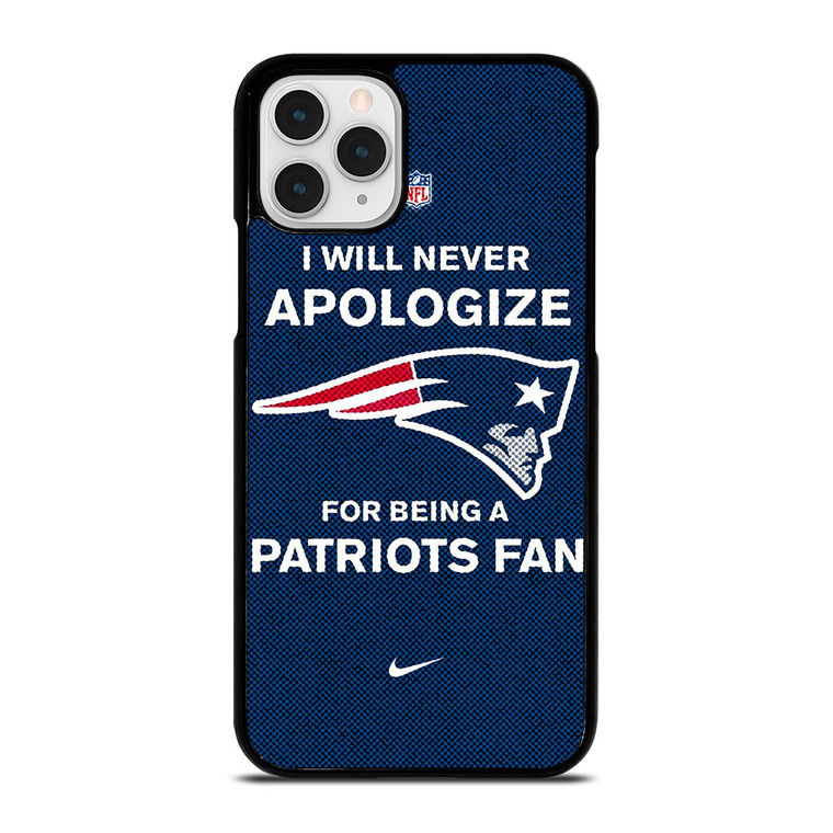 NEW ENGLAND PATRIOTS NFL FOOTBALL FANS iPhone 11 Pro Case Cover