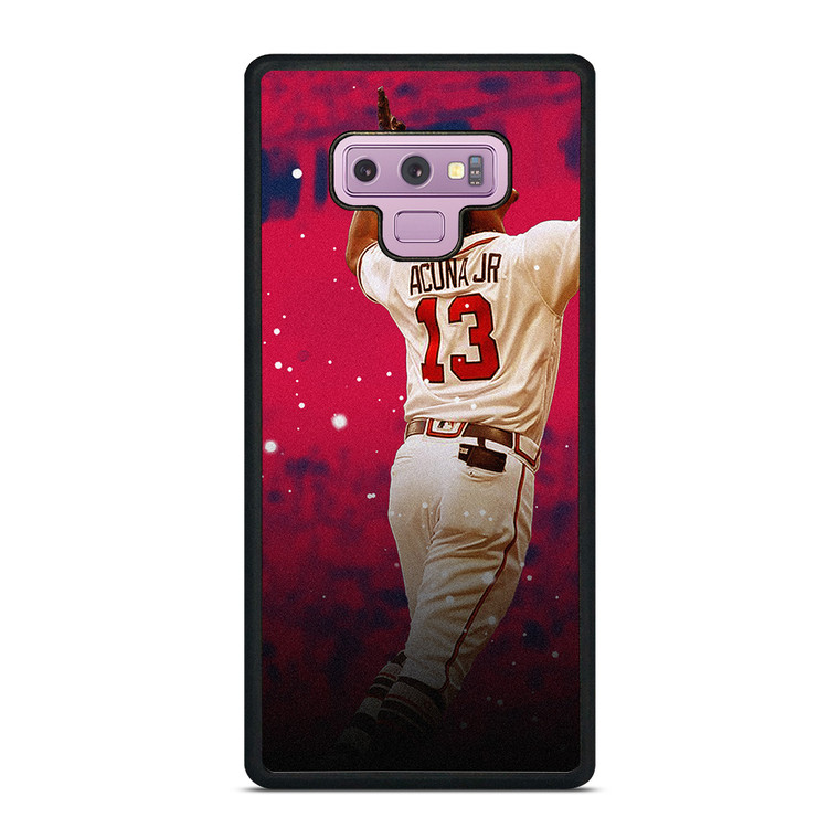 RONALD ACUNA JR ATLANTA BRAVES MLB Samsung Galaxy Note 9 Case Cover