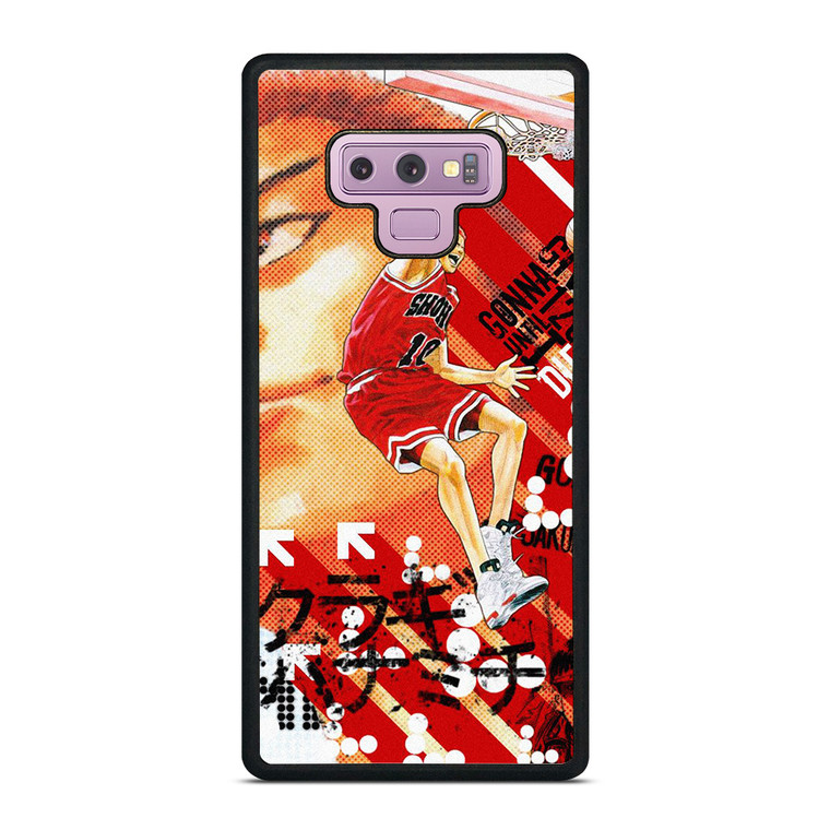 SAKURAGI HANAMICHI SLAM DUNK ANIME 2 Samsung Galaxy Note 9 Case Cover