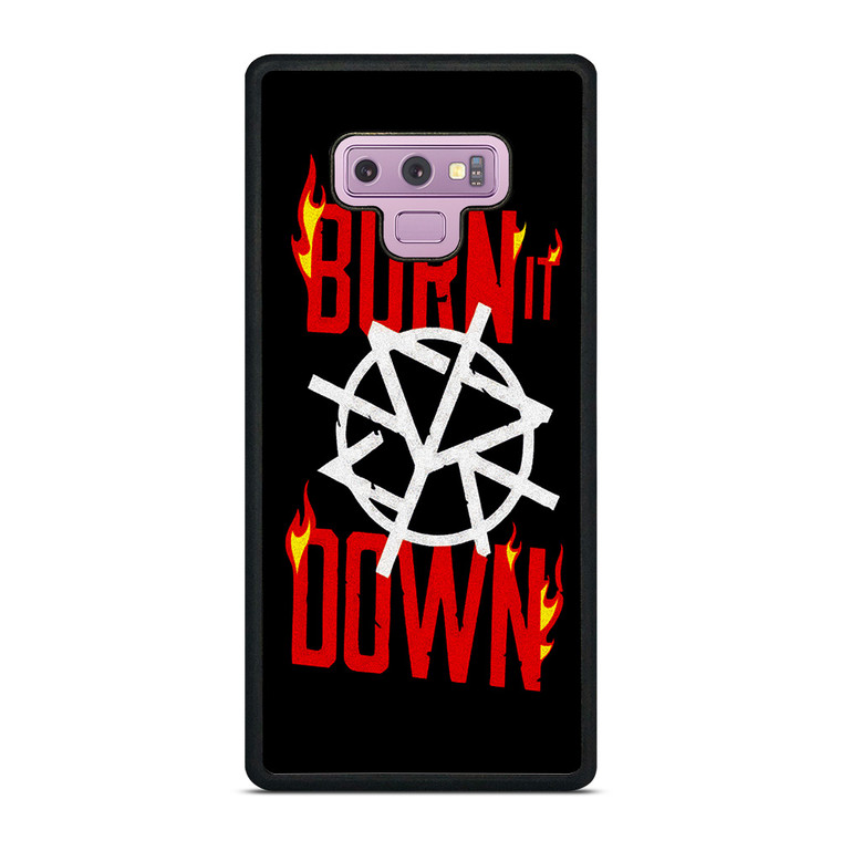 SETH ROLLINS BURN IT DOWN Samsung Galaxy Note 9 Case Cover