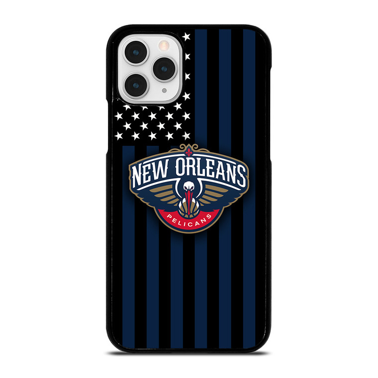 NEW ORLEANS NBA USA FLAG iPhone 11 Pro Case Cover
