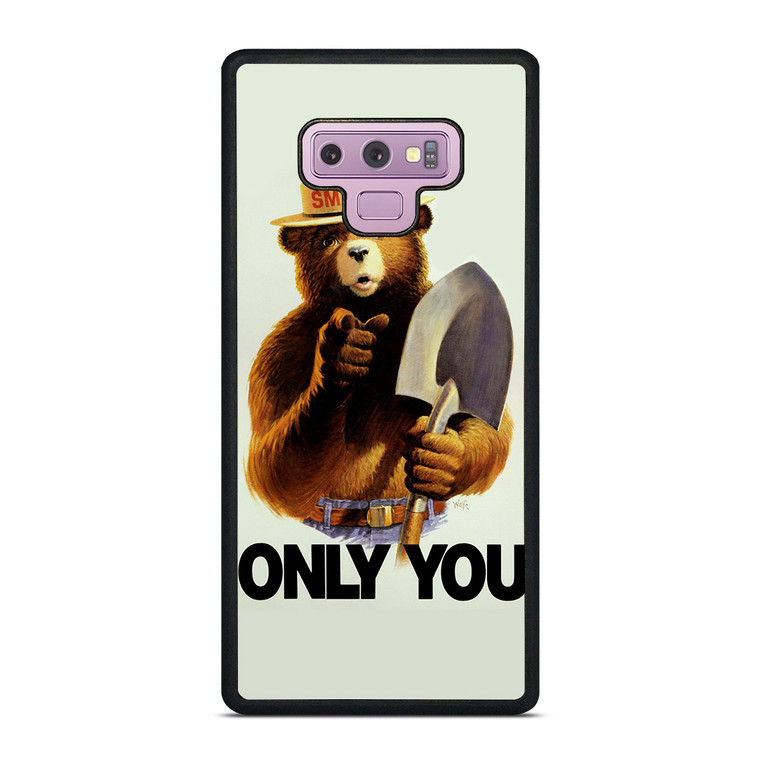 SMOKEY THE BEAR Samsung Galaxy Note 9 Case Cover