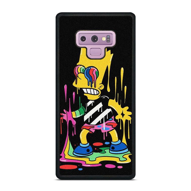 THE SIMPSONS TRIPPY ART Samsung Galaxy Note 9 Case Cover