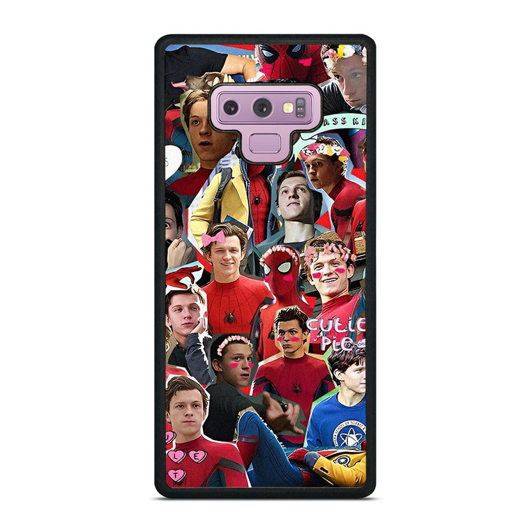 TOM HOLLAND SPIDERMAN COLLAGE Samsung Galaxy Note 9 Case Cover