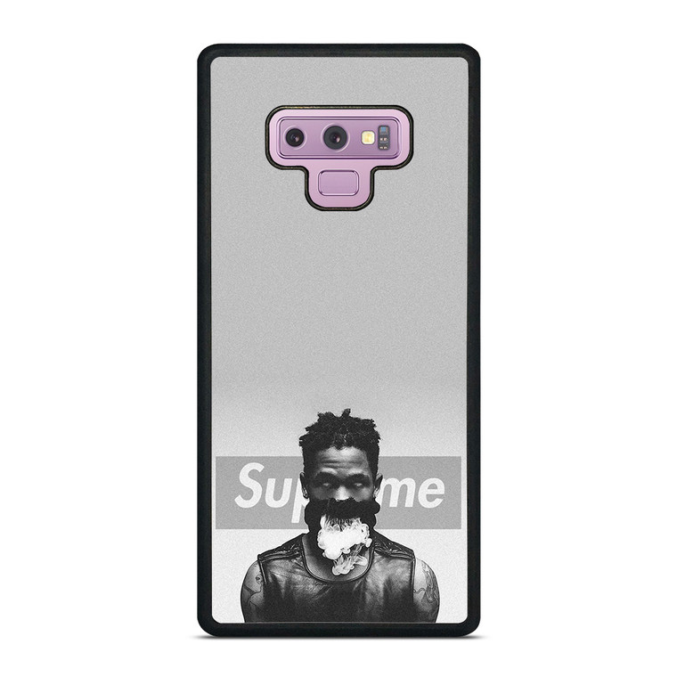 TRAVIS SCOTT SUPREME BLACK WHITE Samsung Galaxy Note 9 Case Cover TRAVIS SCOTT SUPREME BLACK WHITE Samsung Galaxy Note 9 Case Cover