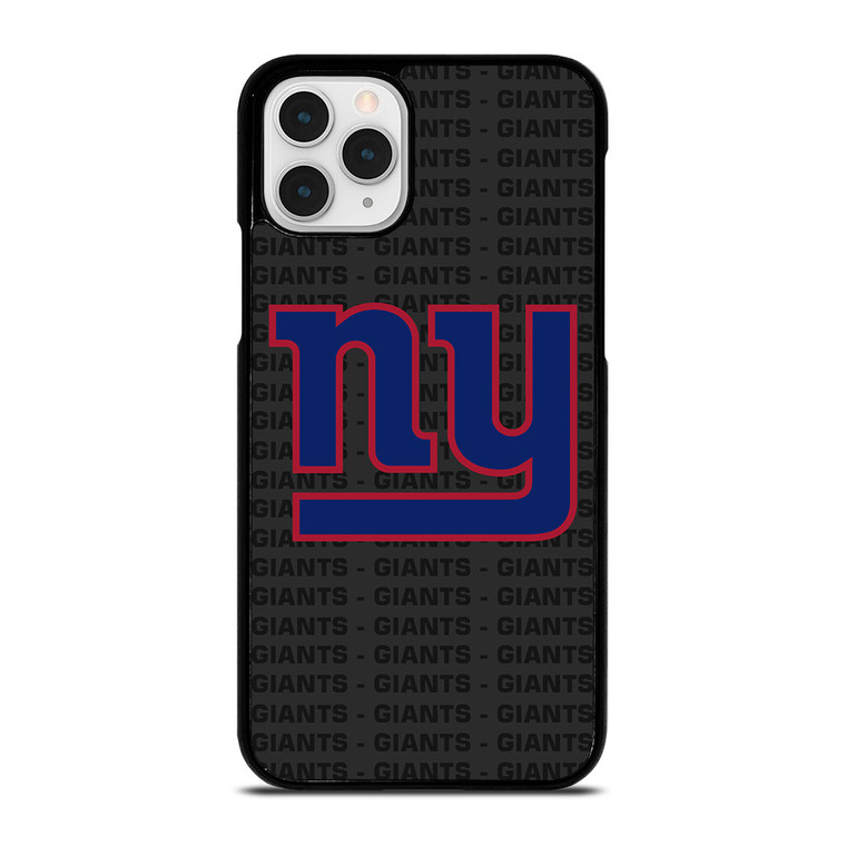 NEW YORK GIANTS FOOTBALL TEXT iPhone 11 Pro Case Cover
