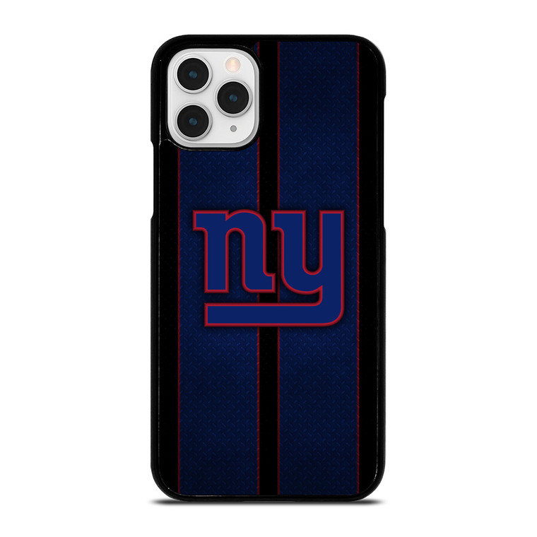 NEW YORK GIANTS NFL METAL STRIPE iPhone 11 Pro Case Cover