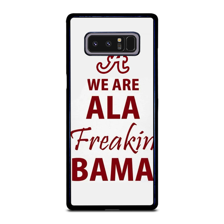 ALABAMA CRIMSON TIDE FOOTBALL FREAK Samsung Galaxy Note 8 Case Cover ALABAMA CRIMSON TIDE FOOTBALL FREAK Samsung Galaxy Note 8 Case Cover