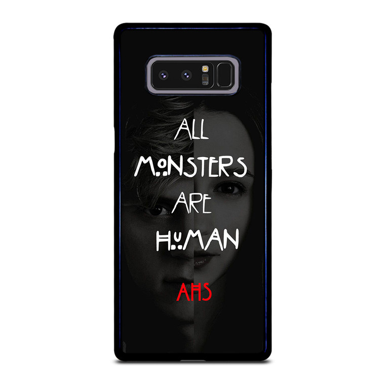 AMERICAN HORROR STORY ALL MONSTERS ARE HUMAN Samsung Galaxy Note 8 Case Cover