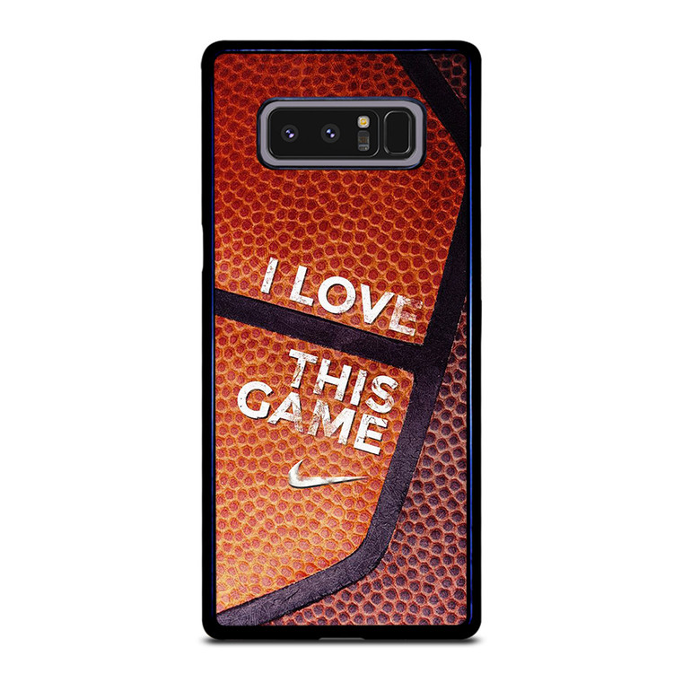 BASKETBALL NIKE I LOVE THIS GAME Samsung Galaxy Note 8 Case Cover