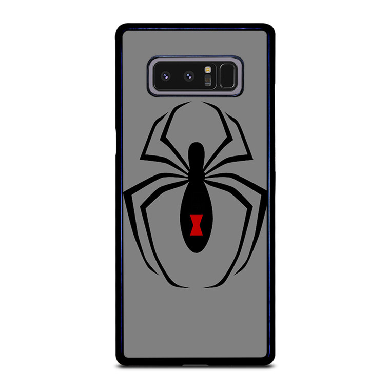 BLACK WIDOW SPIDER SYMBOL Samsung Galaxy Note 8 Case Cover