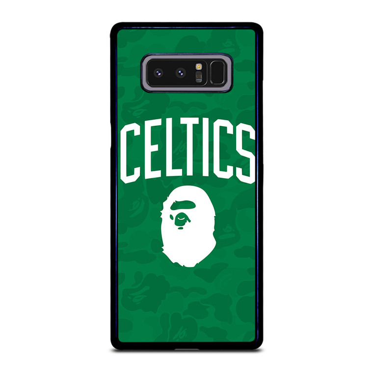 BOSTON CELTICS X BAPE CAMO Samsung Galaxy Note 8 Case Cover