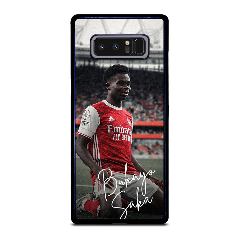BUKAYO SAKA ARSENAL FOOTBALL CLUB Samsung Galaxy Note 8 Case Cover