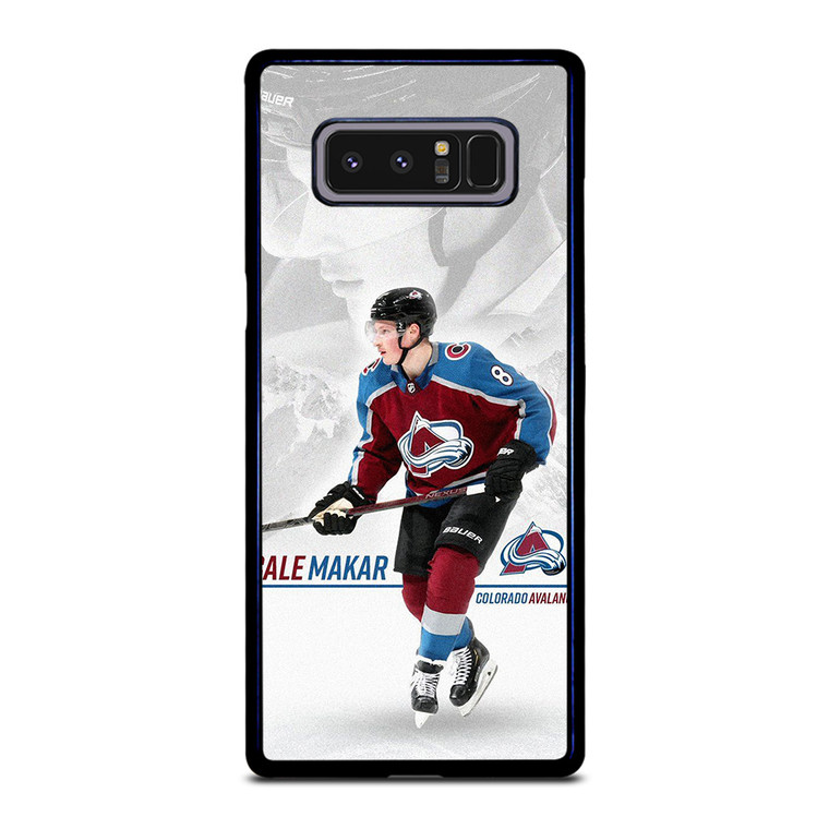 CALE MAKAR COLORADO AVALANCHE HOCKEY Samsung Galaxy Note 8 Case Cover