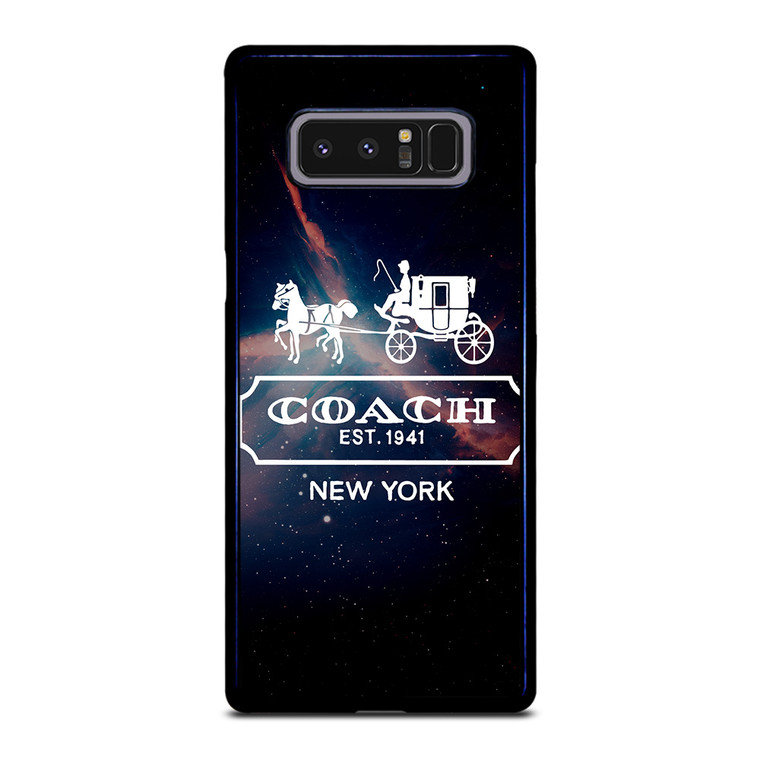 COACH NEW YORK NEBULA LOGO Samsung Galaxy Note 8 Case Cover COACH NEW YORK NEBULA LOGO Samsung Galaxy Note 8 Case Cover
