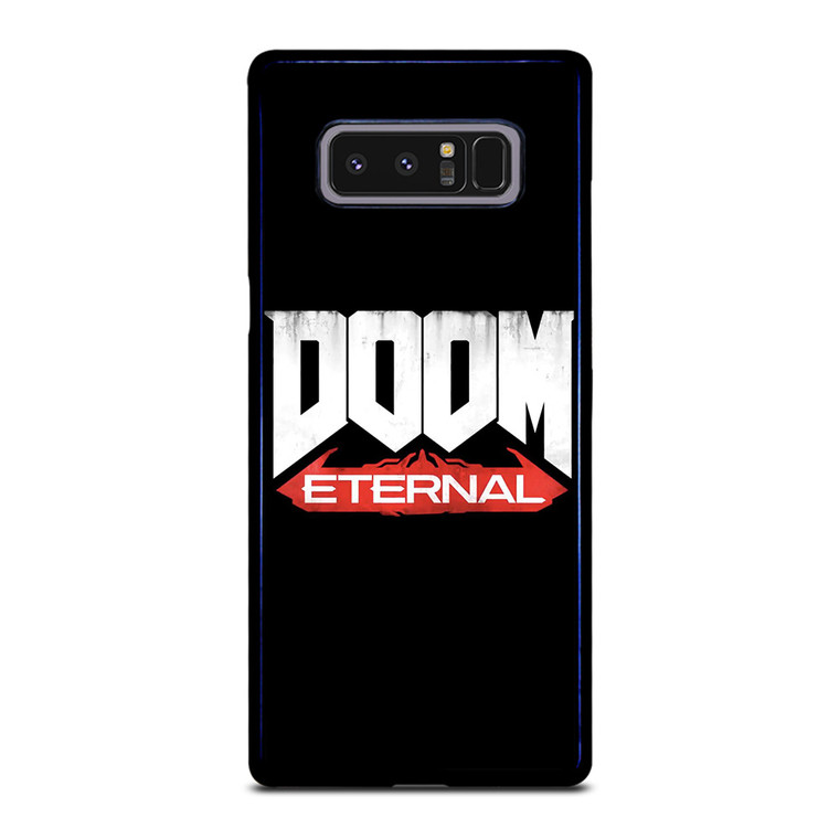 DOOM ETERNAL GAMES LOGO BLACK Samsung Galaxy Note 8 Case Cover