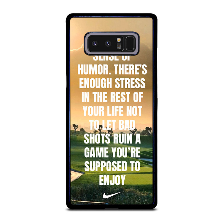 GOLF NIKE QUOTES Samsung Galaxy Note 8 Case Cover
