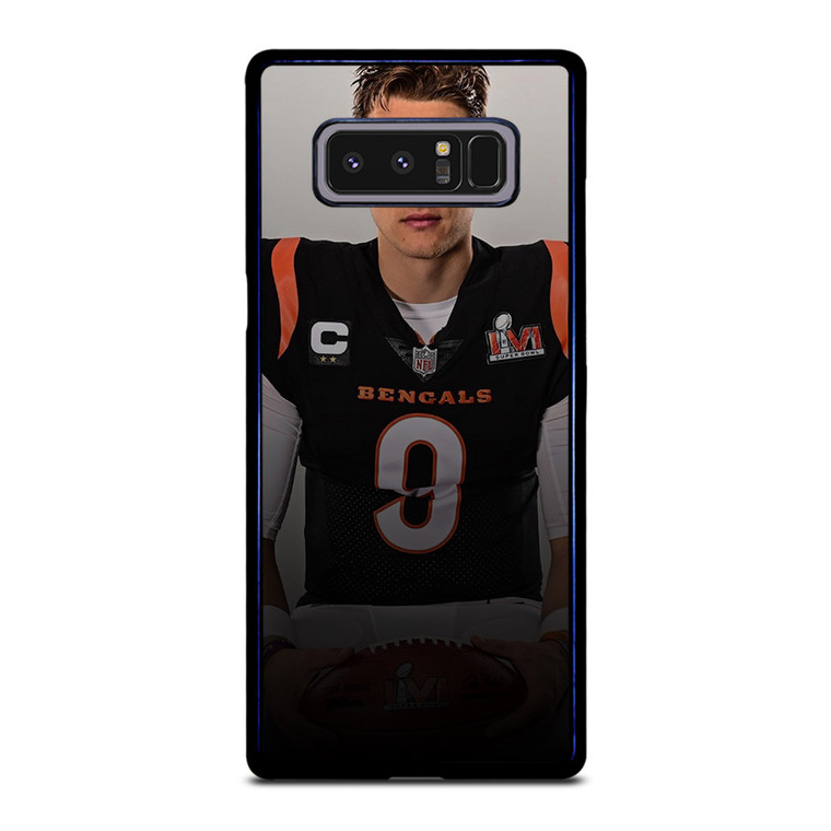 JOE BURROW CINCINNATI BENGALS NFL Samsung Galaxy Note 8 Case Cover
