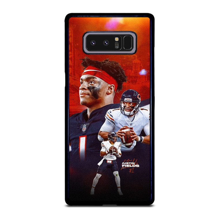 JUSTIN FIELDS CHICAGO BEARS NFL Samsung Galaxy Note 8 Case Cover