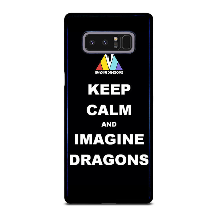 KEEP CALM AND IMAGINE DRAGONS Samsung Galaxy Note 8 Case Cover
