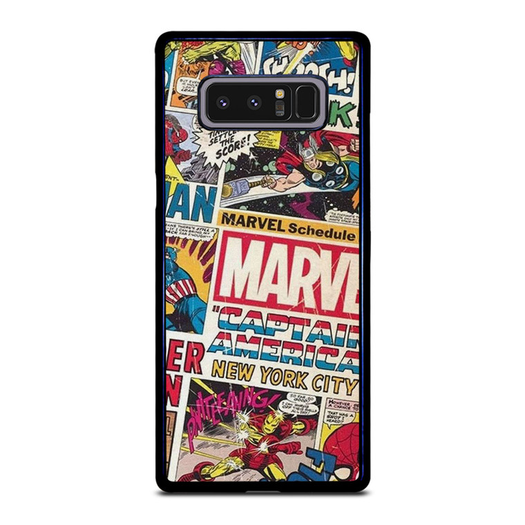 MARVEL COMICS COLLAGE Samsung Galaxy Note 8 Case Cover