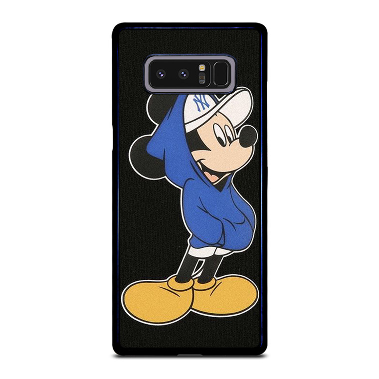 MICKEY MOUSE NEW YORK YANKEES CAP Samsung Galaxy Note 8 Case Cover