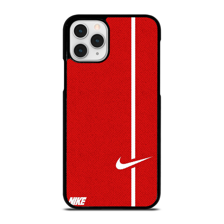 NIKE LOGO RED STRIPE iPhone 11 Pro Case Cover