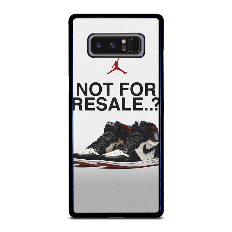 NIKE AIR JORDAN RETRO NOT FOR RESALE Samsung Galaxy Note 8 Case Cover