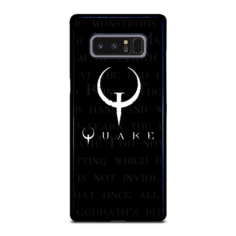 QUAKE GAMES LOGO 2 Samsung Galaxy Note 8 Case Cover