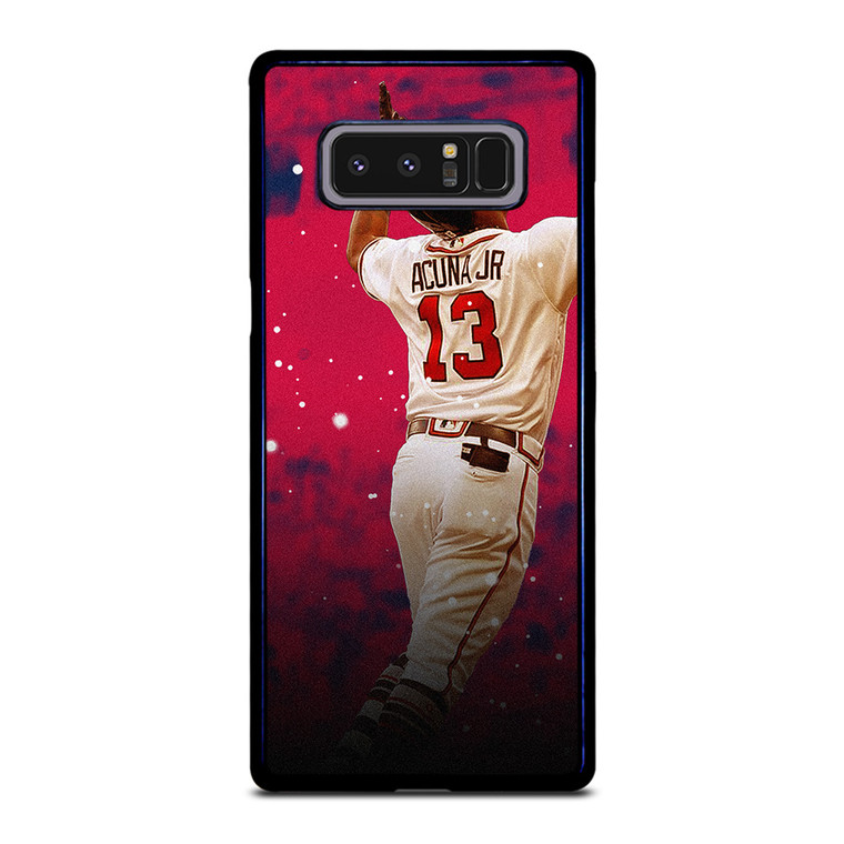 RONALD ACUNA JR ATLANTA BRAVES MLB Samsung Galaxy Note 8 Case Cover