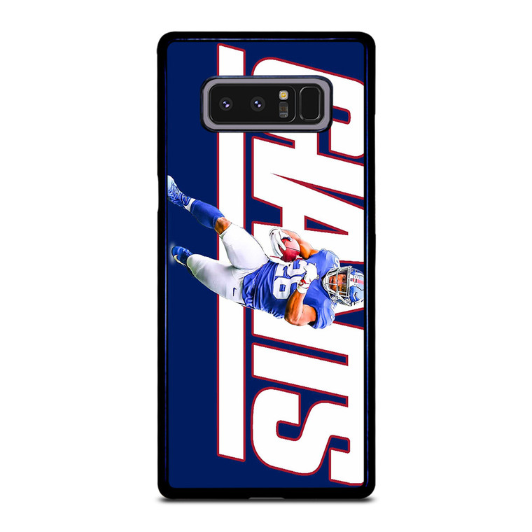 SAQUON BARKLEY NEW YORK GIANTS Samsung Galaxy Note 8 Case Cover