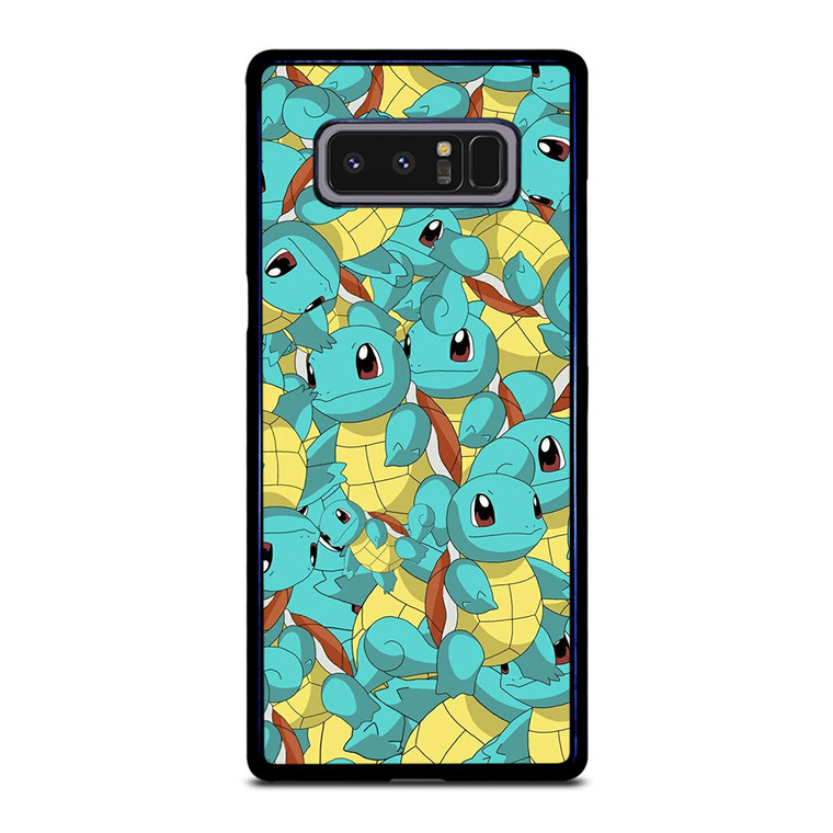 SQUIRTLE POKEMON MONSTER PATTERN Samsung Galaxy Note 8 Case Cover