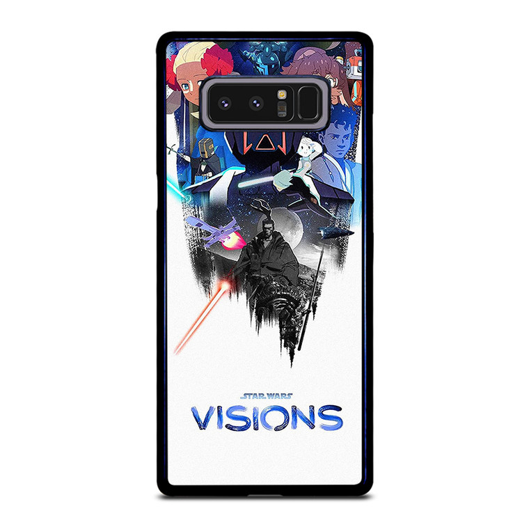 STAR WARS VISIONS CARTOON Samsung Galaxy Note 8 Case Cover STAR WARS VISIONS CARTOON Samsung Galaxy Note 8 Case Cover