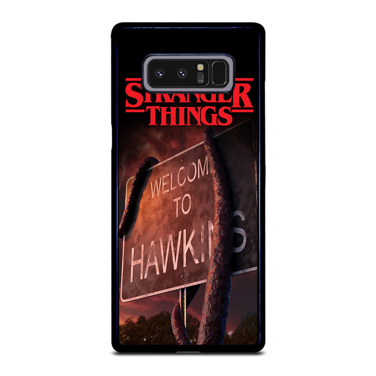 STRANGER THINGS WELCOME TO HAWKINS Samsung Galaxy Note 8 Case Cover STRANGER THINGS WELCOME TO HAWKINS Samsung Galaxy Note 8 Case Cover