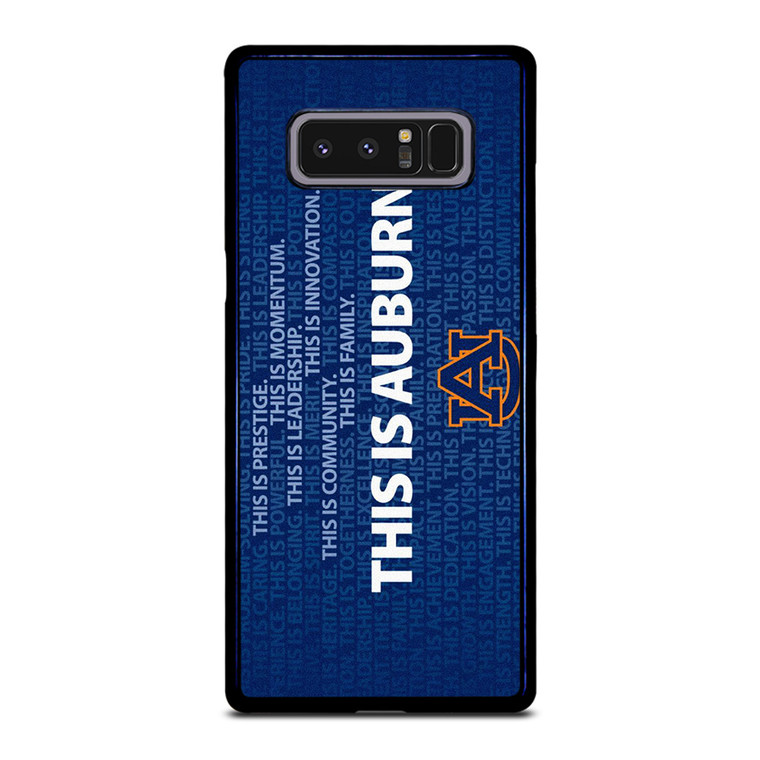 THIS IS AUBURN TIGERS FOOTBALL Samsung Galaxy Note 8 Case Cover
