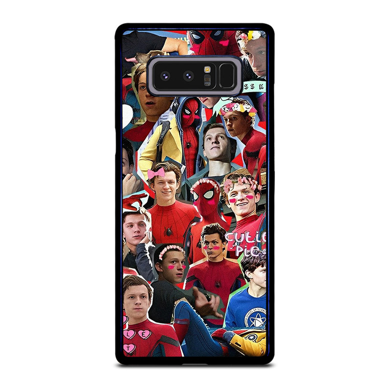 TOM HOLLAND SPIDERMAN COLLAGE Samsung Galaxy Note 8 Case Cover