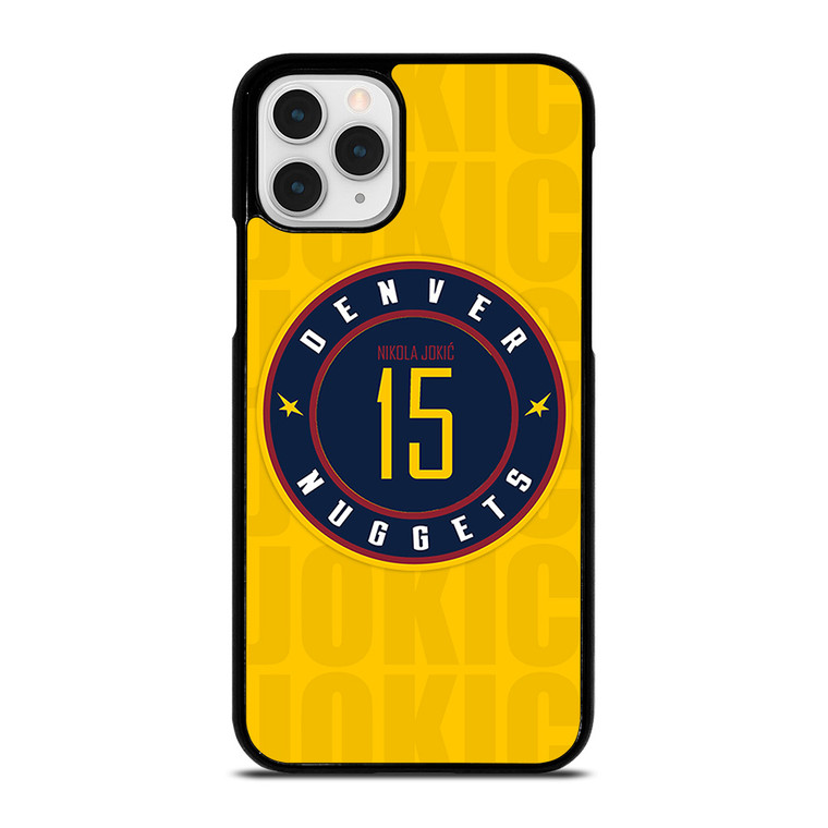NIKOLA JOKIC DENVER NUGGETS LOGO iPhone 11 Pro Case Cover
