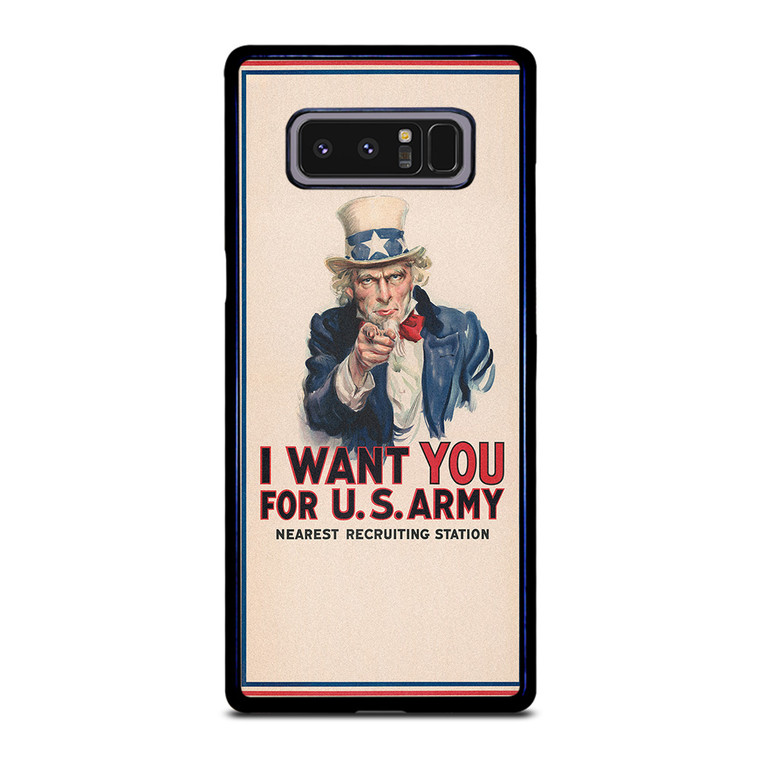 UNCLE SAM UNITED STATES ARMY Samsung Galaxy Note 8 Case Cover