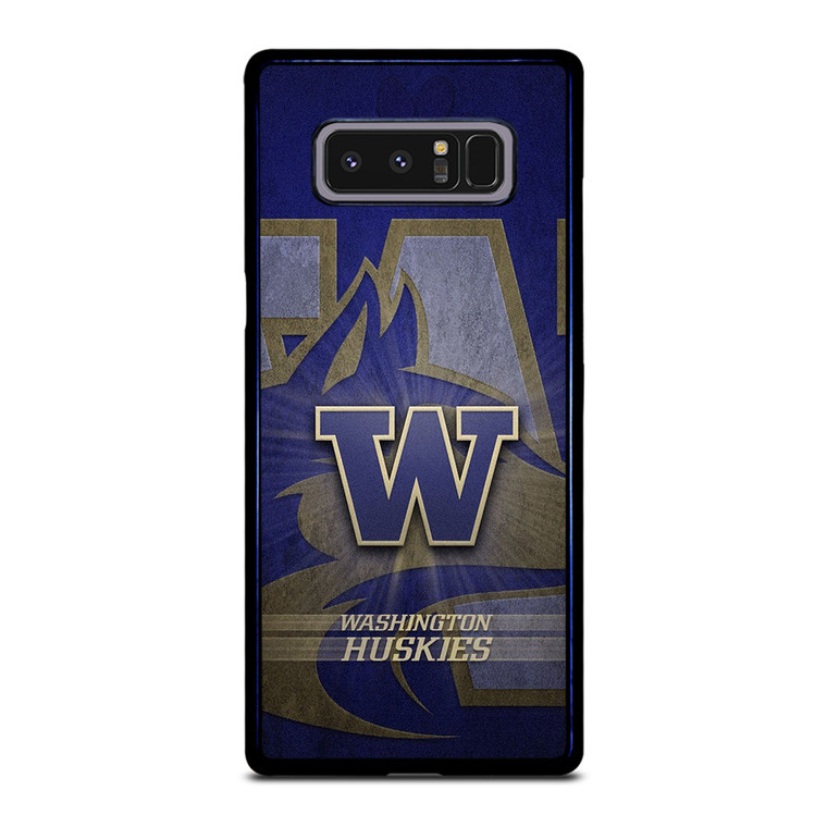 WASHINGTON HUSKIES FOOTBALL LOGO Samsung Galaxy Note 8 Case Cover
