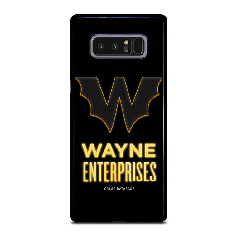 WAYNE ENTERPRISES BATMAN LOGO Samsung Galaxy Note 8 Case Cover