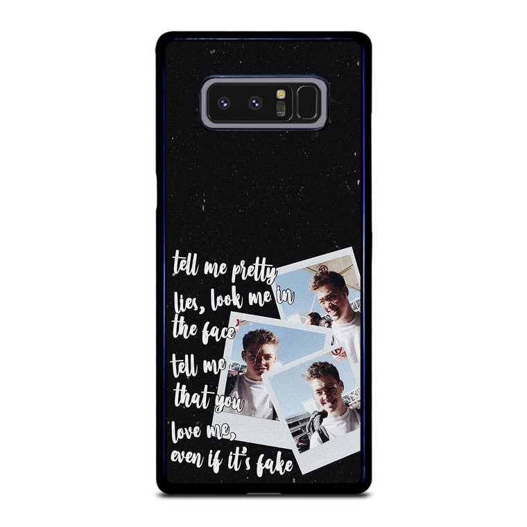 ZACH HERRON WHY DONT WE MEMBER Samsung Galaxy Note 8 Case Cover