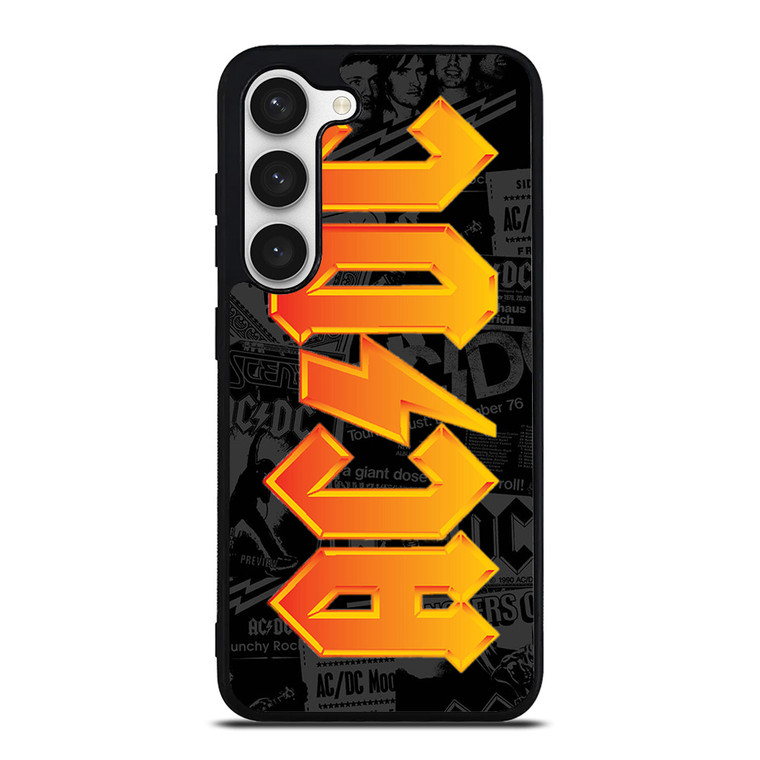 ACDC ROCK BAND POSTER Samsung Galaxy S23 Case Cover