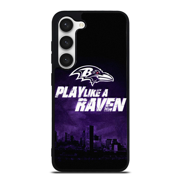 BALTIMORE RAVENS WORD Samsung Galaxy S23 Case Cover