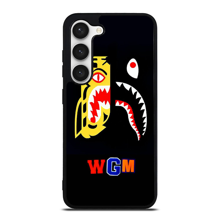 BAPE SHARK TIGER Samsung Galaxy S23 Case Cover BAPE SHARK TIGER Samsung Galaxy S23 Case Cover