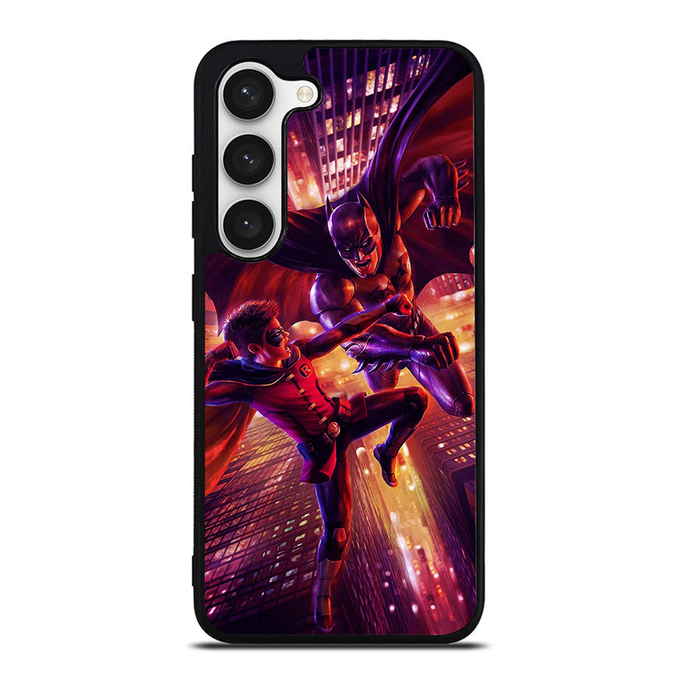 BATMAN AND ROBIN FIGHT Samsung Galaxy S23 Case Cover