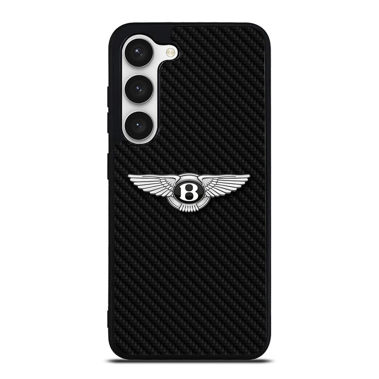 BENTLEY MOTORS CARBON FIBER Samsung Galaxy S23 Case Cover BENTLEY MOTORS CARBON FIBER Samsung Galaxy S23 Case Cover