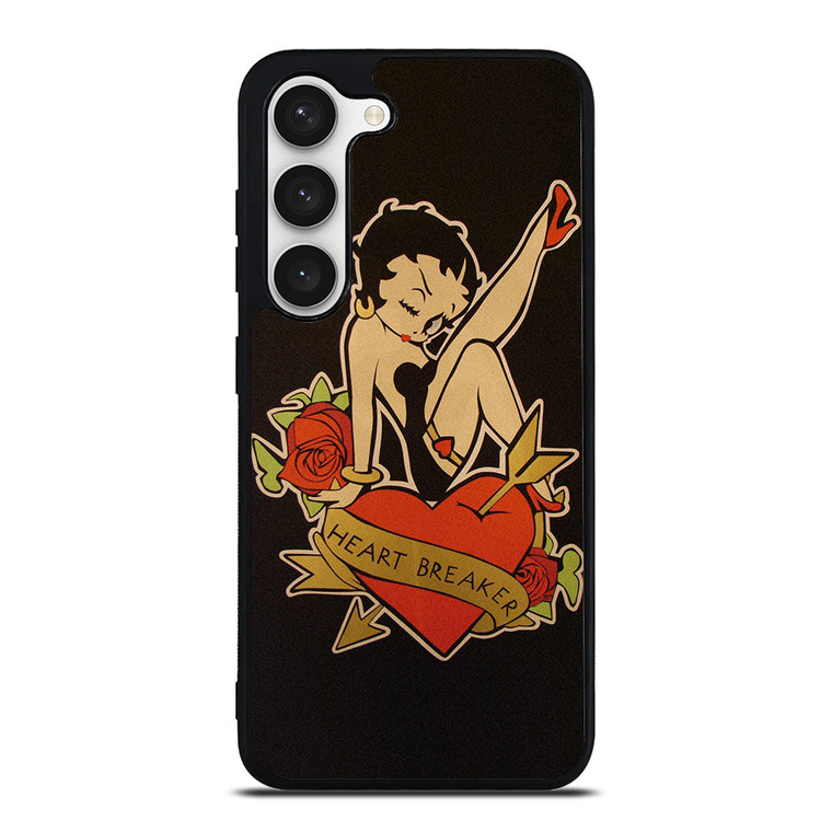 BETTY BOOP HEART BREAKER Samsung Galaxy S23 Case Cover