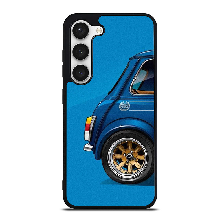 BLUE MINI COOPER COOL Samsung Galaxy S23 Case Cover