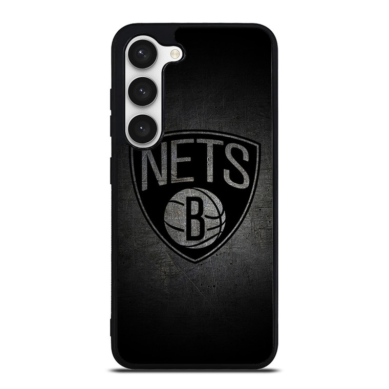 BROOKLYN NETS NBA GRUNGE Samsung Galaxy S23 Case Cover BROOKLYN NETS NBA GRUNGE Samsung Galaxy S23 Case Cover