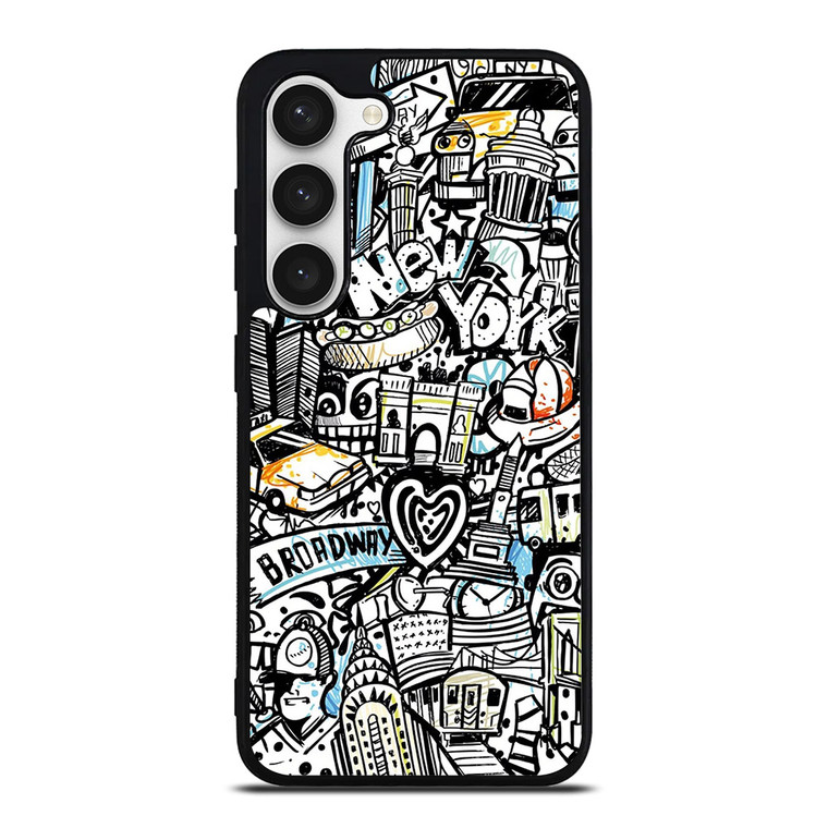 BROOKLYN NEW YORK ART Samsung Galaxy S23 Case Cover